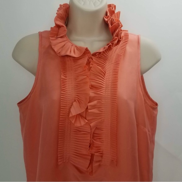 🍀 J.Crew | Ruffled Sleeveless Top - Picture 3 of 6
